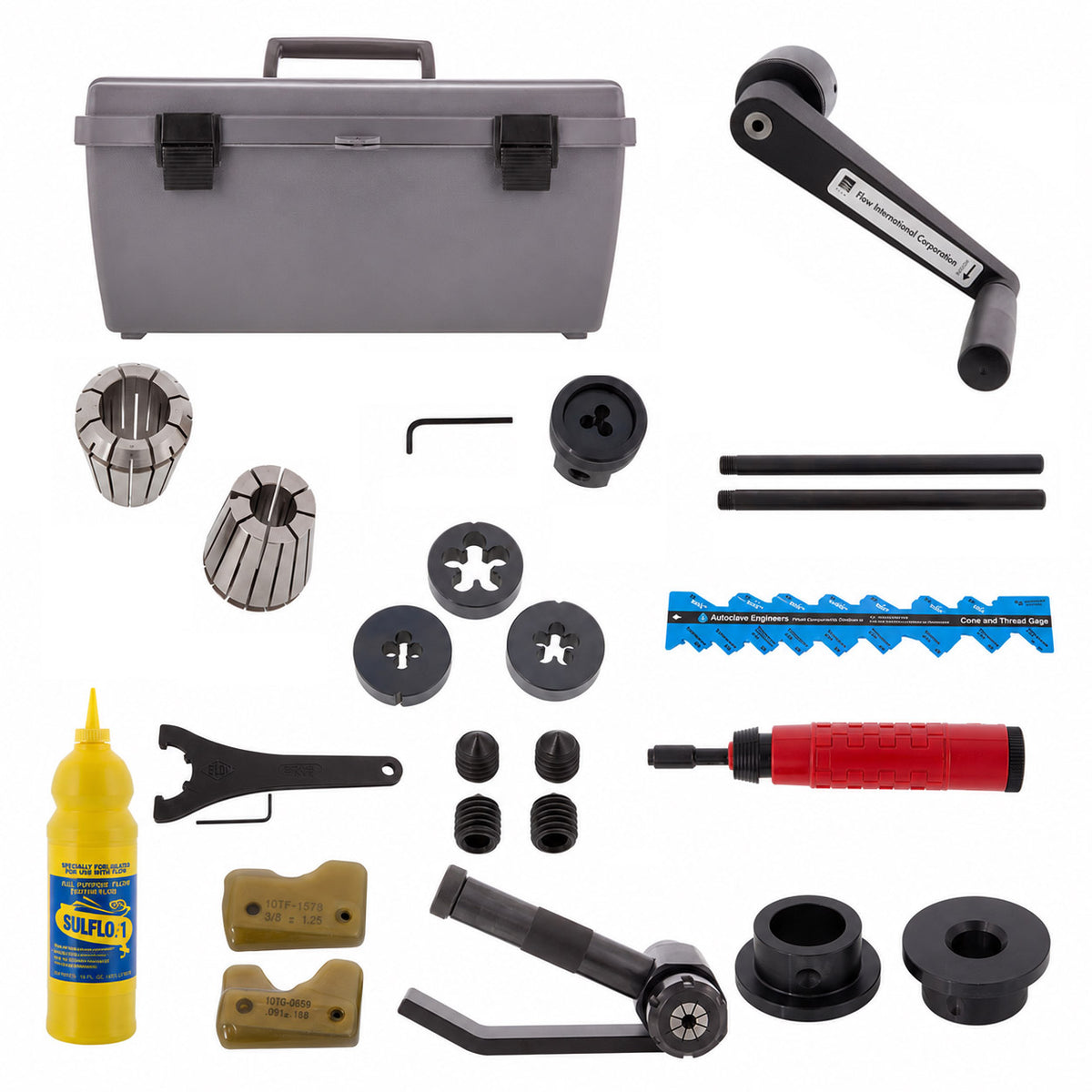 Coning/Threading Kit with Case